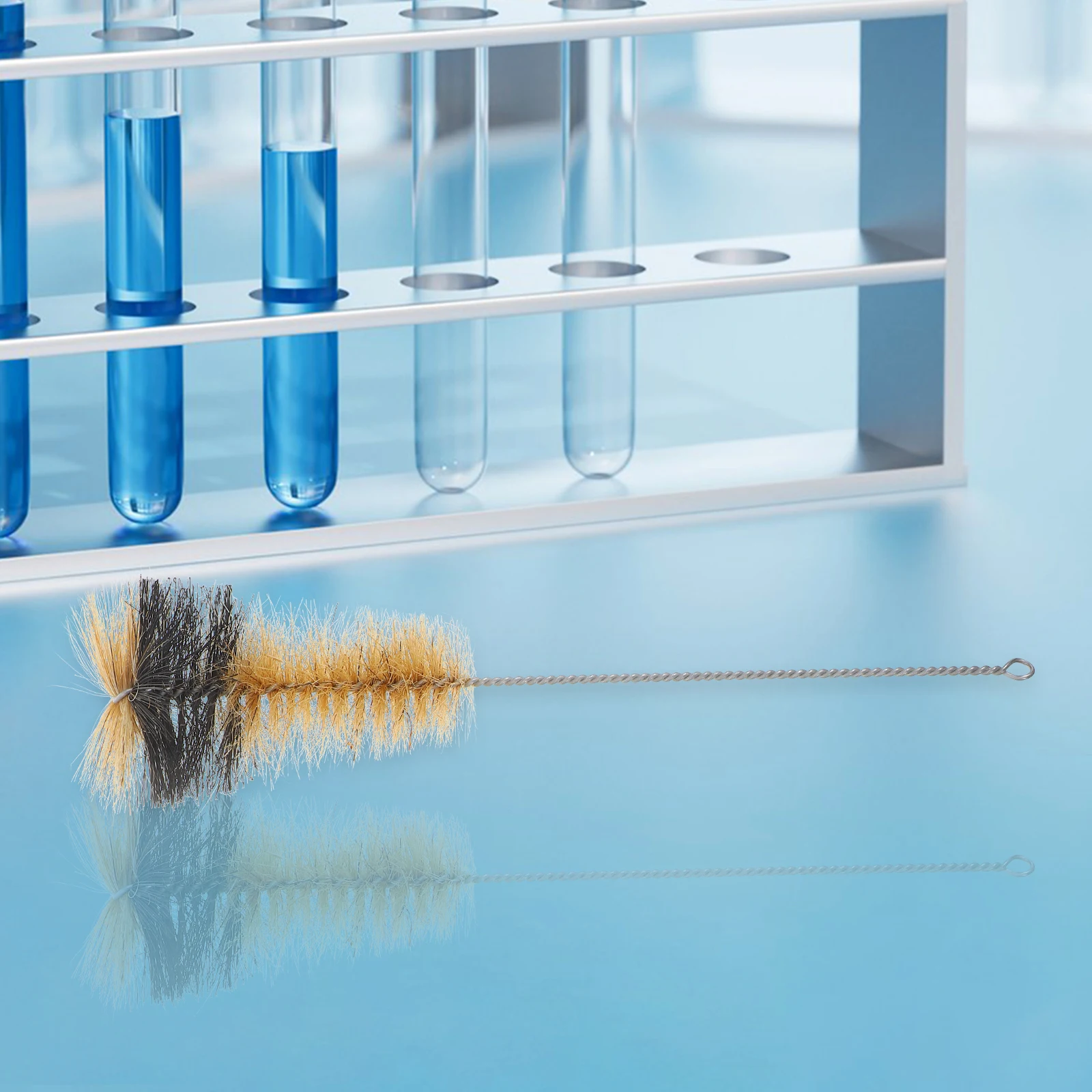 

3Pcs Test Tube Cleaning Brush Small Narrow Bottle Brush for Laboratory Glass Beakers Flasks Cylinders and Test Tubes