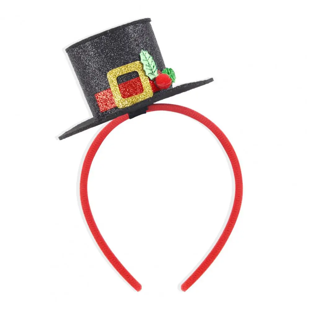 Unique Christmas Party Decorations Festive Christmas Headbands for Parties Photos Snowman Reindeer Santa Hat Hair Hoop for Kids