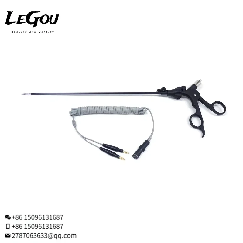 2026 NEW Laparosco-pic Bipolar Forceps With Cable, Reusable Bipolar Coagulation Maryland Forceps