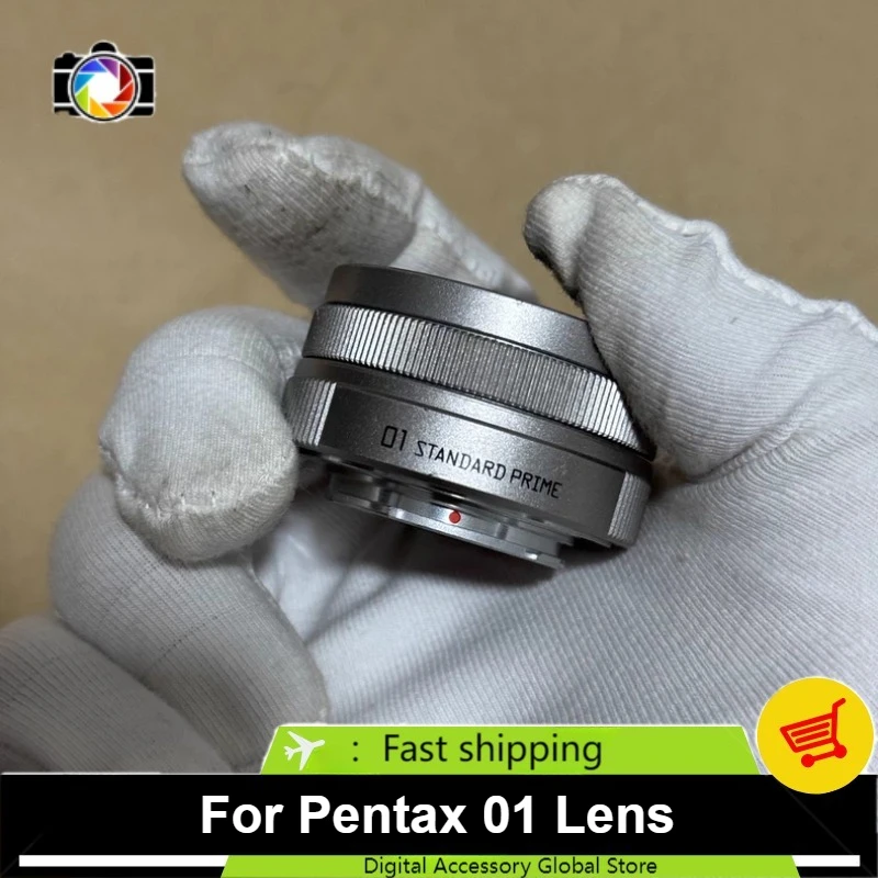 

95% новый оригинальный объектив Pentax 01, стандартный фикс-объектив 8.5mm F1.9 для камер Pentax Q, Q7, Q10, Q-S1.