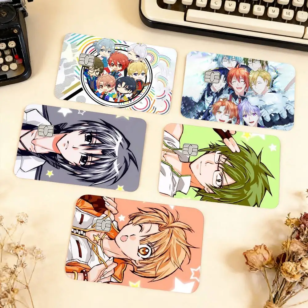 

Game I-IDOLiSH-7 Waterproof Film Skin Cover Credit Card Stickers Debit Front Bank Bus Pass