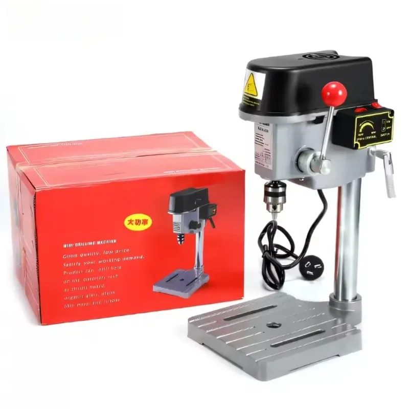 Multi Functional DIY-Mini Desktop Drilling and Milling Machine 340W/1-10mm High-Precision Drill and Punching Machine 220V