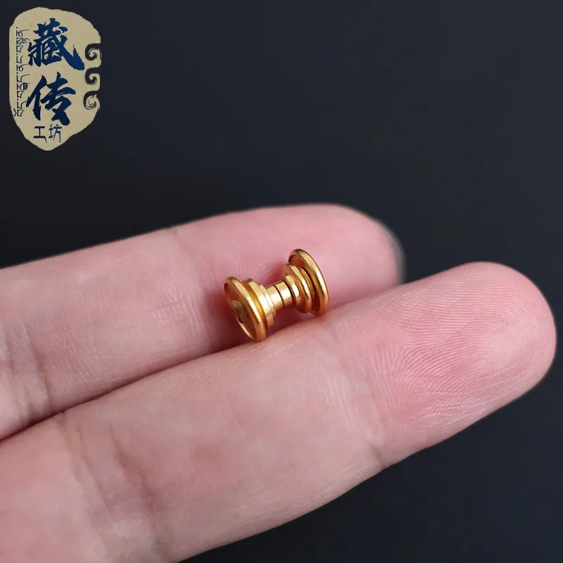 18K Gold Surface Universal Joint Swivel Adapter Hand Woven Bracelet Accessory for DIY Jewelry Making Collectible Gift Men Women