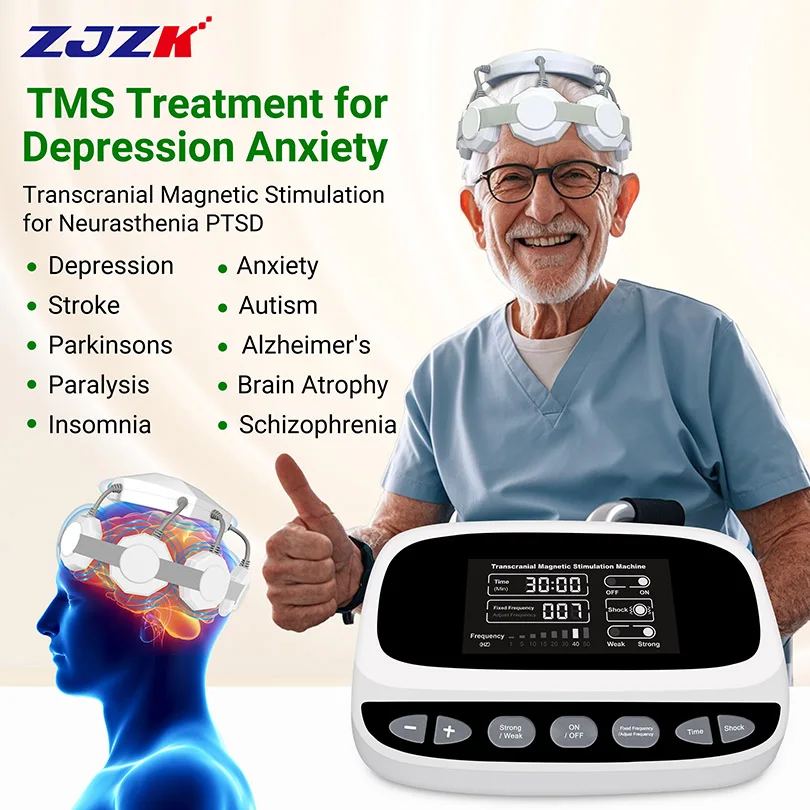 Depression Help Rtms Machine Neurological Feedback Therapy Device for Parkinson's Disease and Treatment Insomnia Rehabilitation