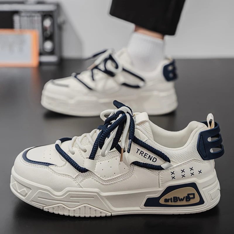 

Новинка 2024 года, весенняя повседневная трендовая модная индивидуальная универсальная дышащая легкая спортивная обувь на толстой подошве в стиле ретро