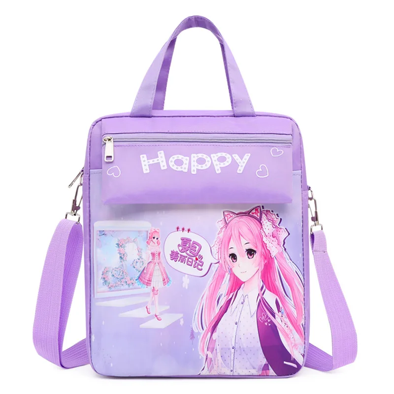 Ransel untuk anak perempuan unicorn tas tangan anime lucu untuk tas sekolah dasar tas anak-anak ibu untuk tas tangan wanita gw방