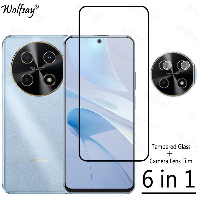 Full Cover Tempered Glass For Huawei Nova 13i Screen Protector Huawei Nova 13i Camera Lens Film Glass For Huawei Nova 13i Glass