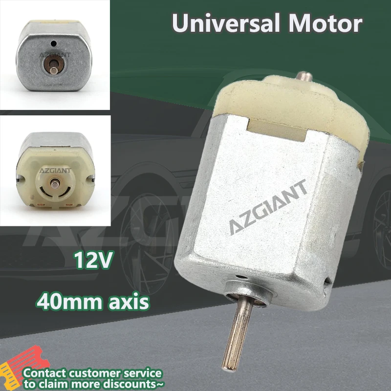 

AZGIANT 40mm axis Metal copper carbon Brush Motor DIY car repair pro accessories internal spare parts