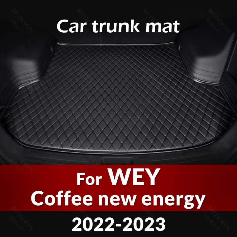 Car Trunk Mat For WEY Coffee New Energy 2022 2023 Custom Car Accessories Auto Interior Decoration