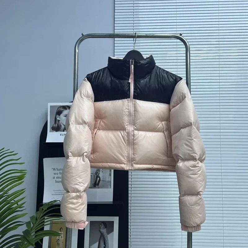 

Лидер продаж, новый женский зимний пуховик, классическая куртка, женский модный уличный топ, теплое пальто на утином пуху