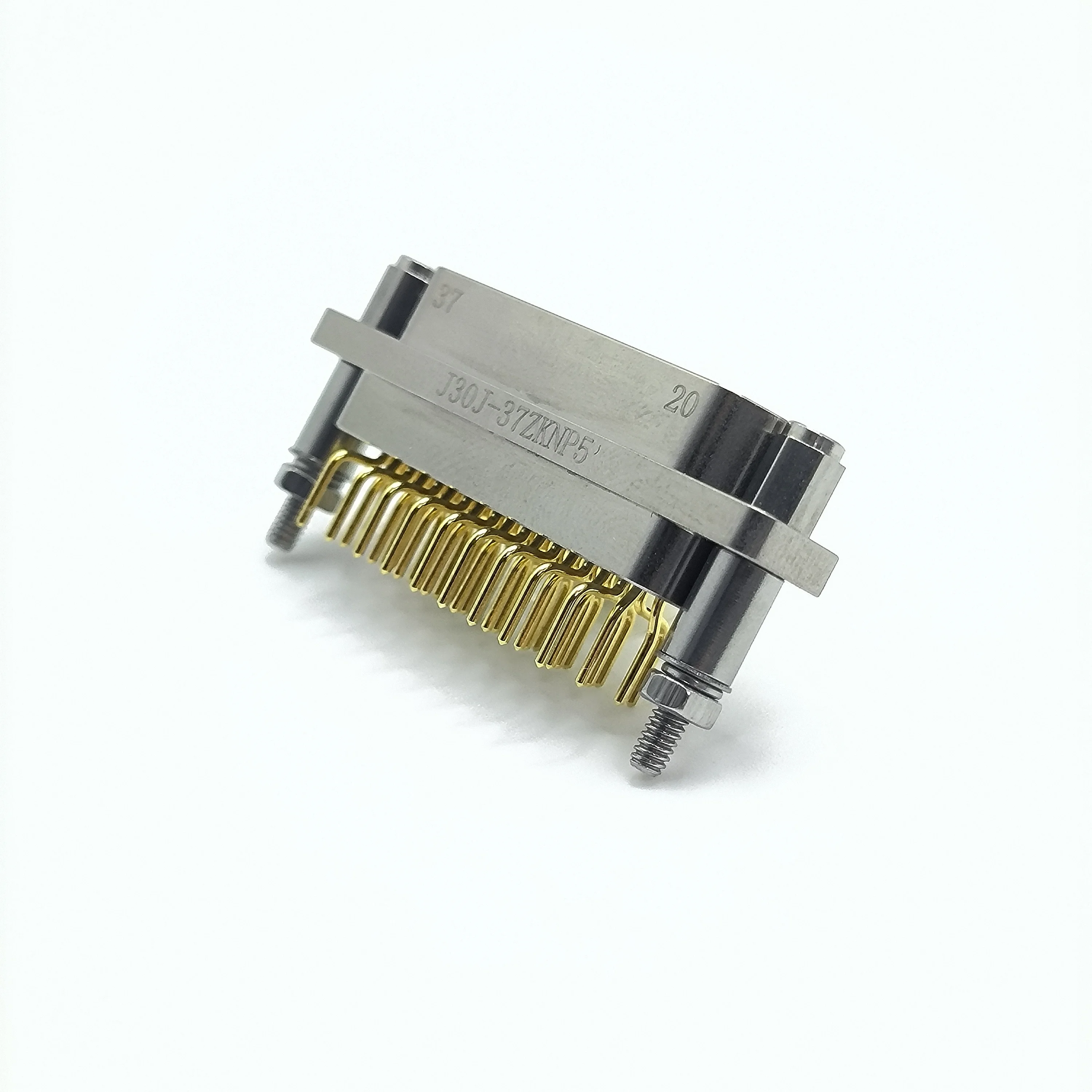 MIL-DTL-83513 High-density 37-pin Plug In-line Printed Board J30J-37ZKN J30J Aviation Rectangular Connector