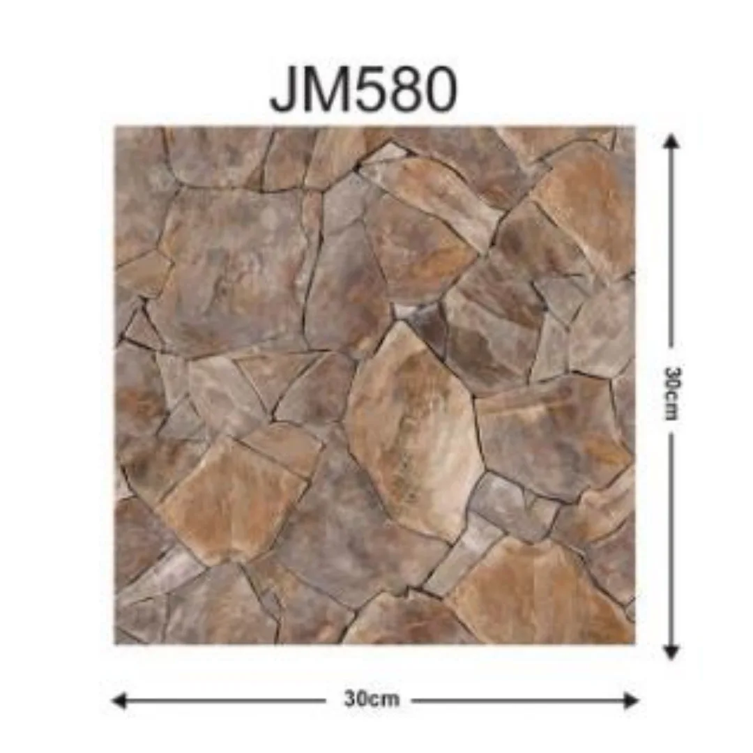 10pcs 30cmx30cm Foam 3D Wall Stickers Self-Adhesive for Living Room Bedroom Wainscoting Wall Renovation