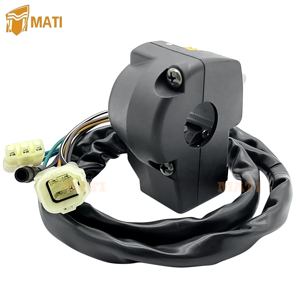M MATI Left Handlebar Switch Start Kill Stop Headlight for Honda TRX250 TRX250EX Sportrax 250 EX 2006-2007 35200-HN6-A31
