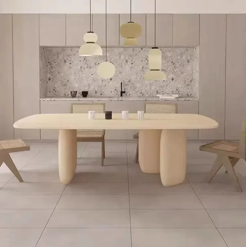 Dining Table Salon Study Coffee Modern Century Designer Reception Table Children Mesas De Jantar Salon Furniture
