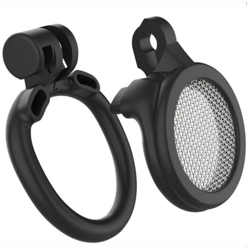 2026 The Most New Star Net Flat  Male Chastity  Cobra 3D Printing Stainless Steel Mesh CB Chastity Cage SM Sex Toys