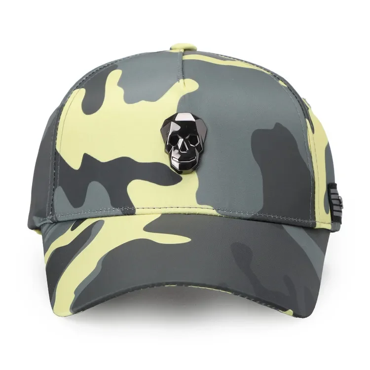 

Korean Style Golf Baseball Cap, Camouflage Print with Adjustable Fit, Unisex Sun Hat for Outdoor Sports