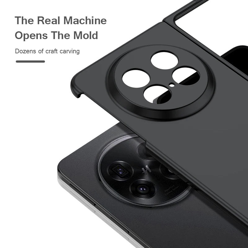 حافظة غير لامعة صديقة للبشرة بلون الحلوى لهاتف اوبو فايند N5 N3 N2 N 5G غطاء خلفي رفيع مقاوم للصدمات من البولي كربونات #5