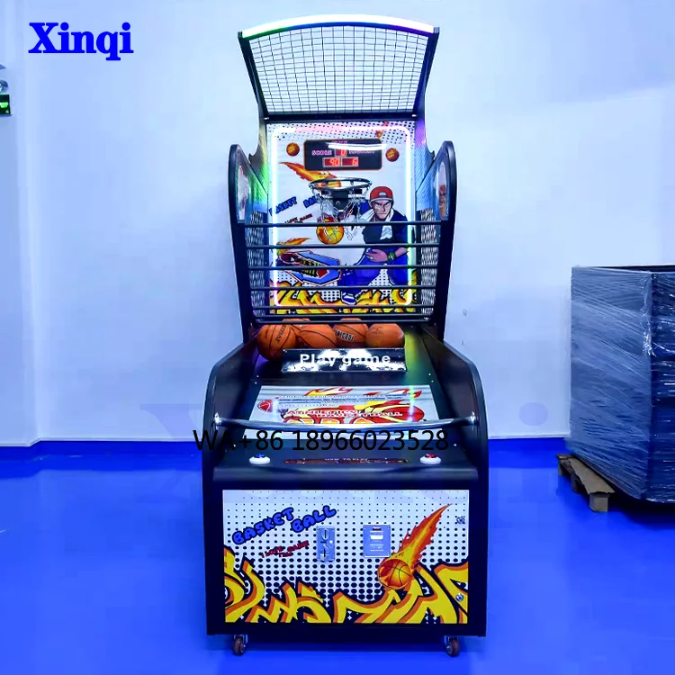 

Factory Wholesale Luxury Arcade Basketball Hoop Game Machine Amusement Arcade Shooting Hoops Basketball Scoring Game Machine
