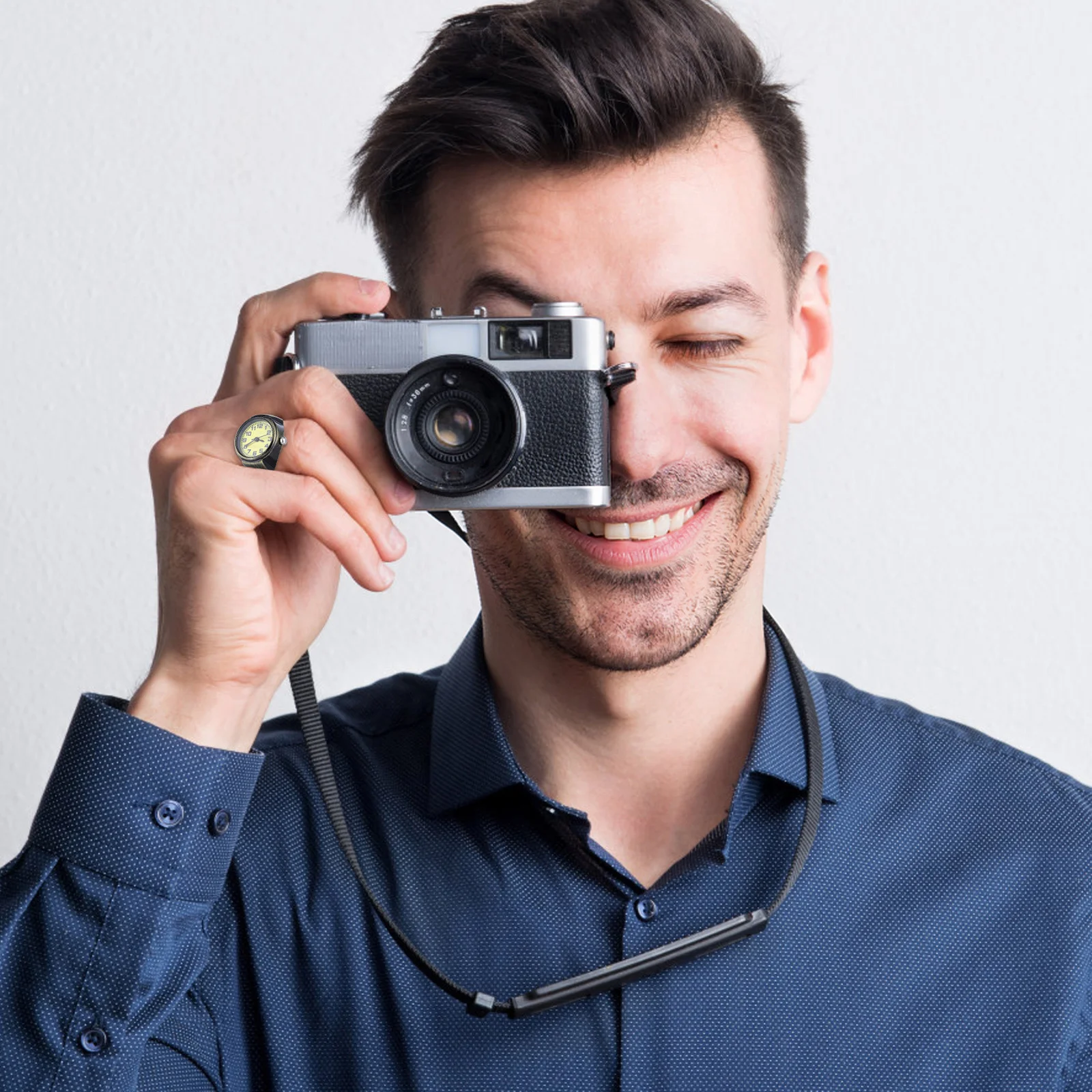 

Jewelry Ring Watch Decorative Vintage Quartz Finger Retro Funky Ringwatch Women Rings