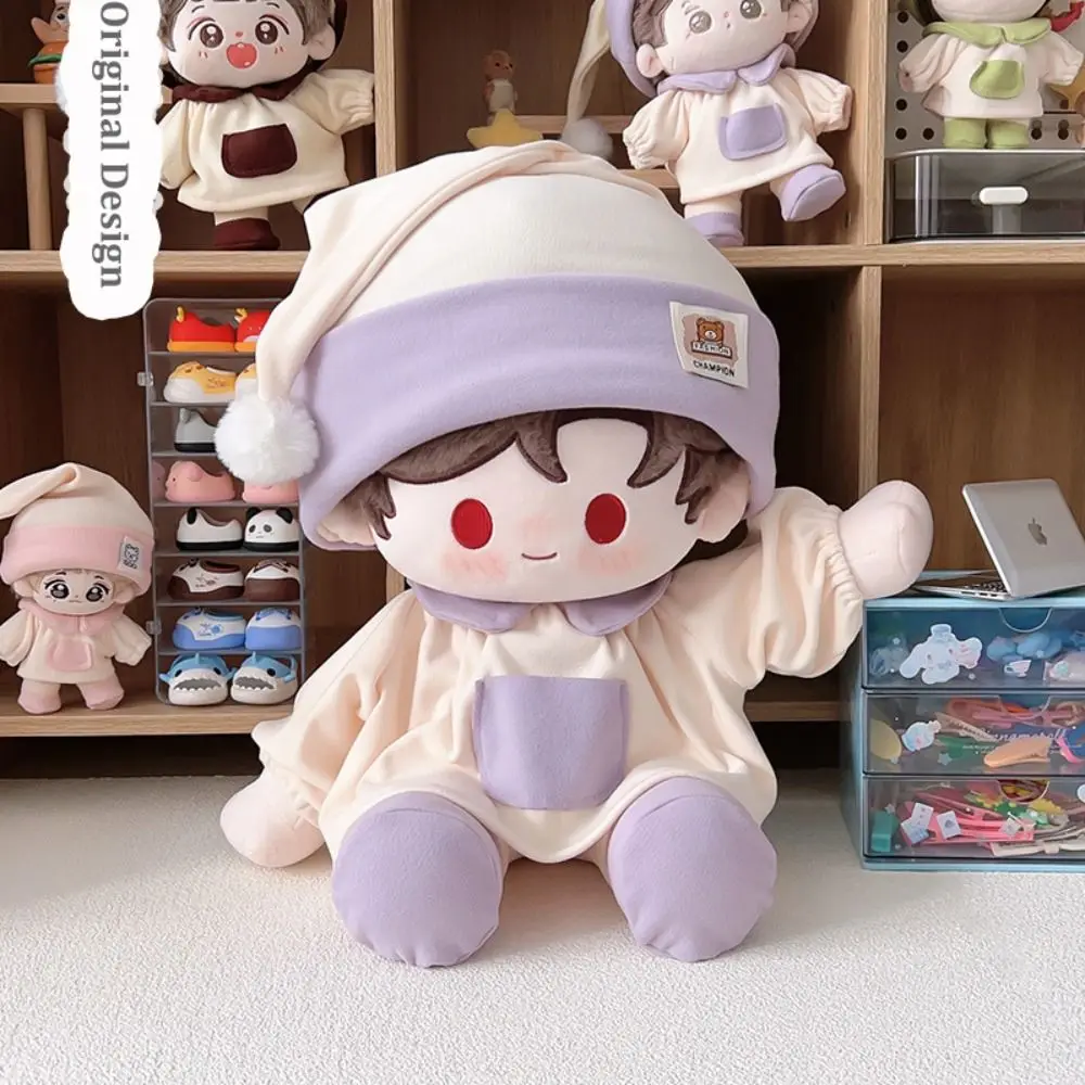 

4pcs Cute Replace Clothing Doll Loungewear Handsome Casual Pajamas Set Dress up DIY Doll Accessories Kids Toys