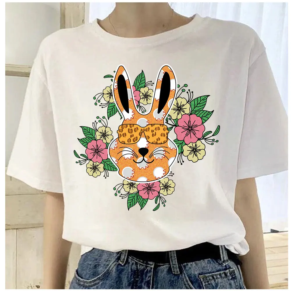 Spot Rabbits Iron On Transfer Heat Transfer Tops Vinyl Appliqued Diy Carrot Thermal Patches Clothing Print On Girl T-shirt Shoes