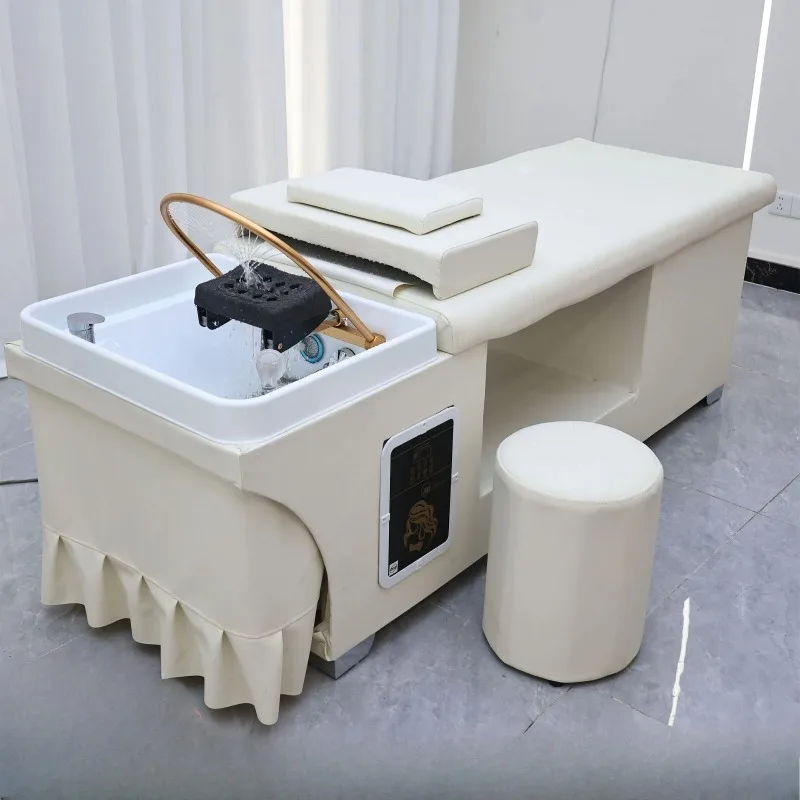 Thai Hair Treatment Shampoo Bed Water Circulation Fumigation Health Center Beauty Salon Special Hair Massage Bed Massage Water H