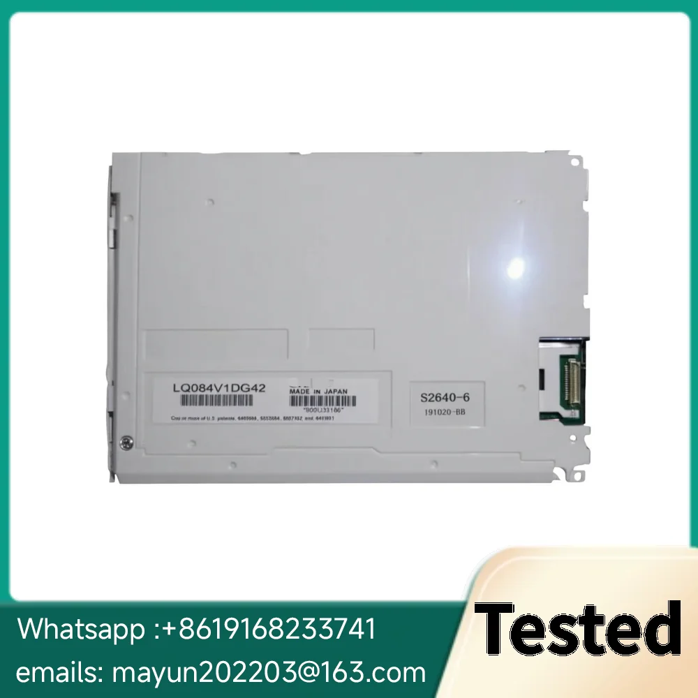 

Original Tested LQ084V1DG42 8.4”Inch Industrial Display LCD Panel 640x480