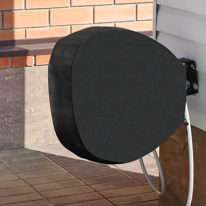 Square Garden retractable Hose Reel Cover - Oxford Fabric Material - Bottom Drawstring Closure Design(Cover Only)