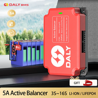 Daly BMS 5A Balancing Board 18650 Active Equalizer Balancer Lifepo4 3S 4S 8S 10S 13S 16S Active Balancer Lithium Battery Packs