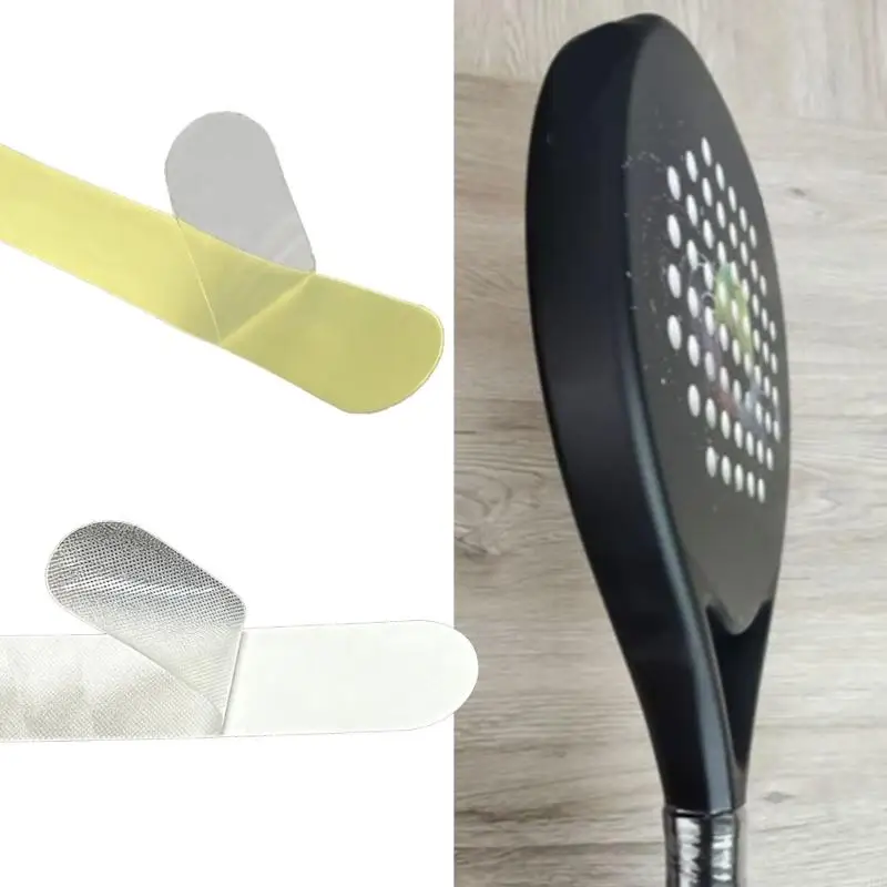 

Practical TPU Tennis Racket Protector Suitable for Padel Rackets and Beach Paddles Anti Impact Film Easy Installation 24BD
