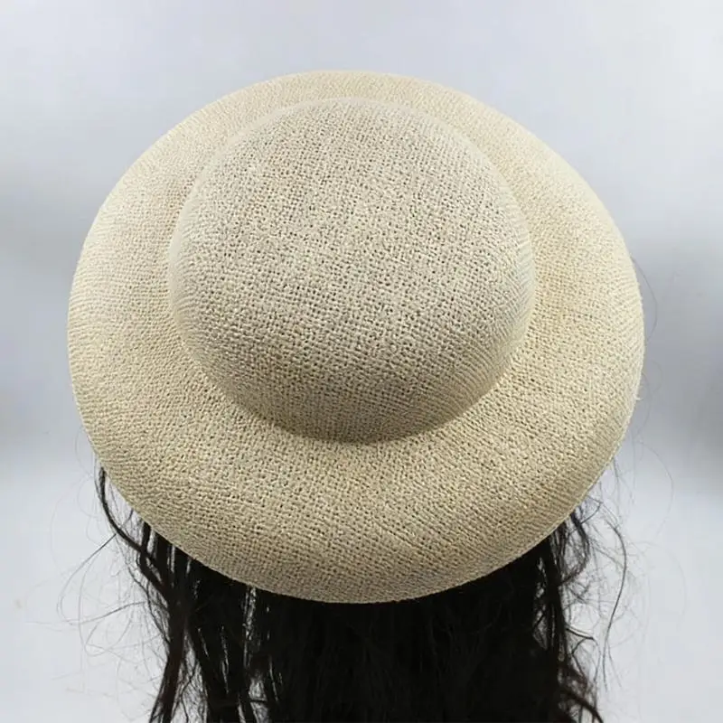 R7UF Western Bonnet Cap Base For Costume Event Crafting And Hair Decorations
