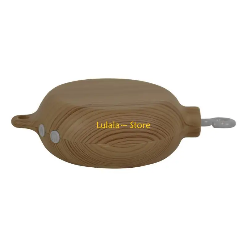 Y4QA 35 Canzoni Carillon per Bambini Venatura del Legno Rotante Mobile Culla Letto Movimento Mobile Musicale Neonato Campana del