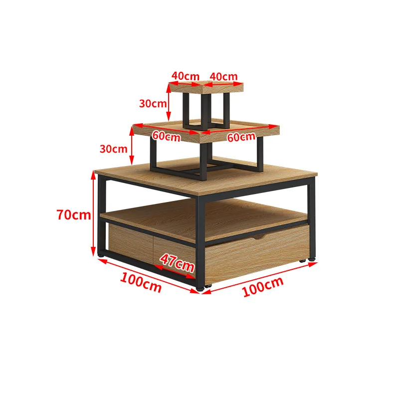 

Display Cabinet Shelf Supermarket Stacking Head Cosmetics Clothing Store Shoe