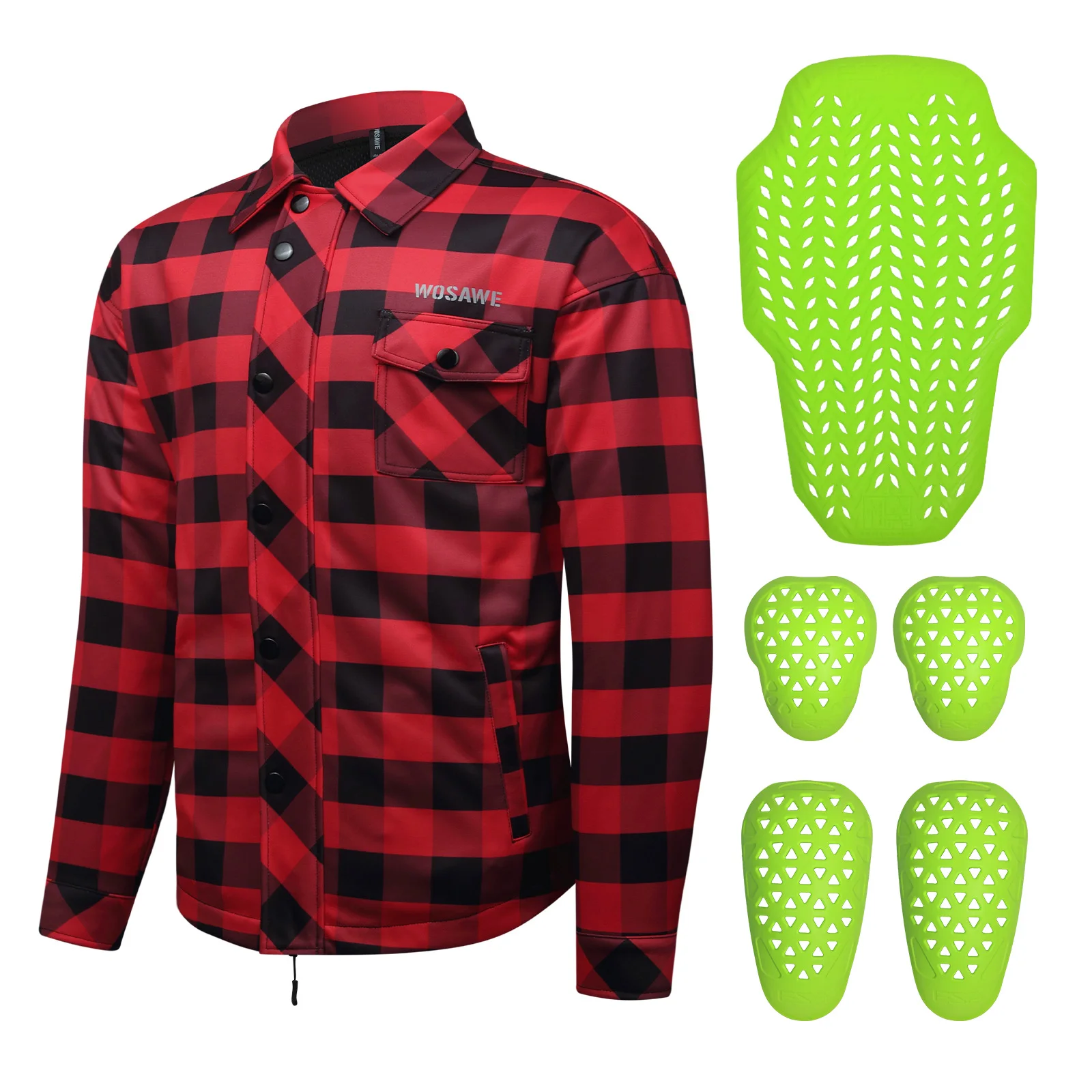 R Jacket Green Pad
