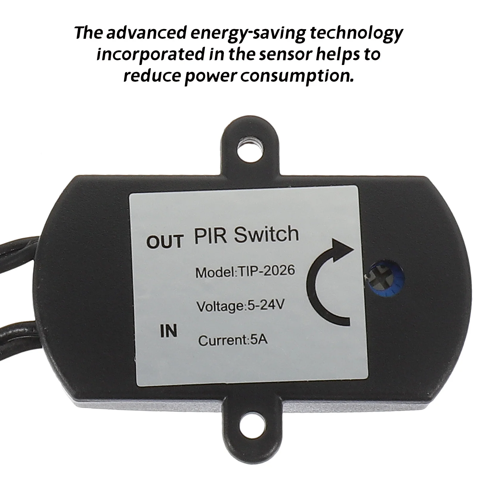 

2Pcs Pir Sensor Controller Human Motion 5V-24V LED Lamp 5a Infrared Sensor Controller for Light Control Light Accessories