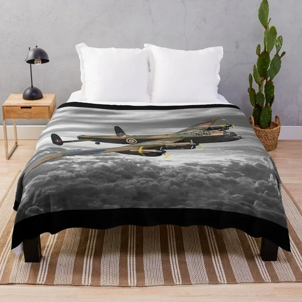 

Avro Lancaster Throw Blanket Cozy Microfiber Throw Blanket for Home Bedroom