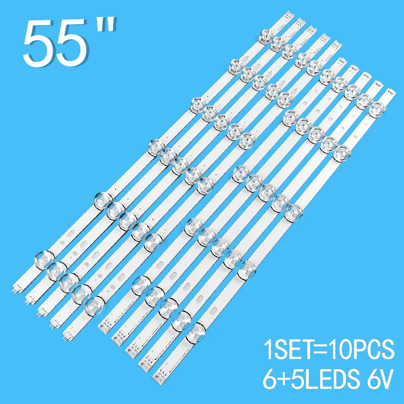 For LG 55" LCD TV 6916L-1987A 6916L-1988A 55LB653V-ZK  HC550DUN 55LF6090 55LF6100 55LB620V 55LB6000 55LB631V 55LB652V 55LB653V