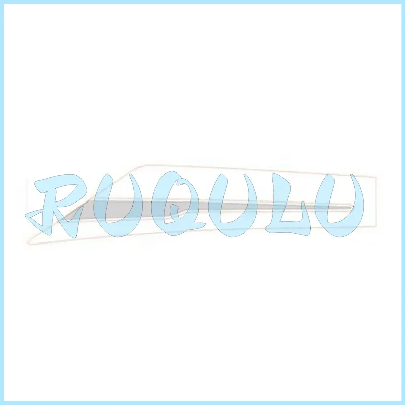 Zt350-v Rear Skirt Decorative Cover Left / Right Sticker (shiny Silver/polymer/high Viscosity) 1210343-081000 / 1210343-082000