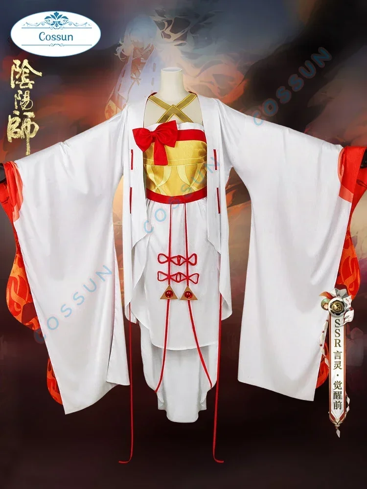 

COSSUN [Customized] Game Onmyoji SSR Kotodama Cosplay Costume Halloween outfits Women New Suit Uniform