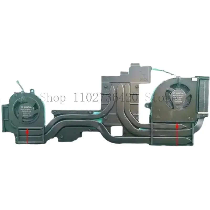 

" 5H41B77204 5H41L16256 New Cooling Heatsink Fan N20E For Lenovo Thinkpad P17 Gen 2 20YU 20YV (*)=