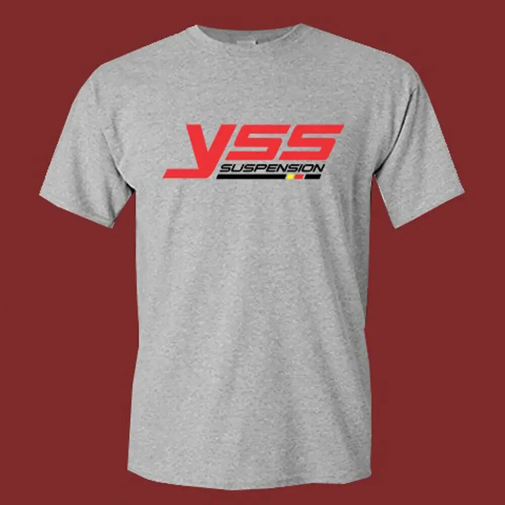 YSS Suspension Racing Men's Grey T Shirt Size S 5XL