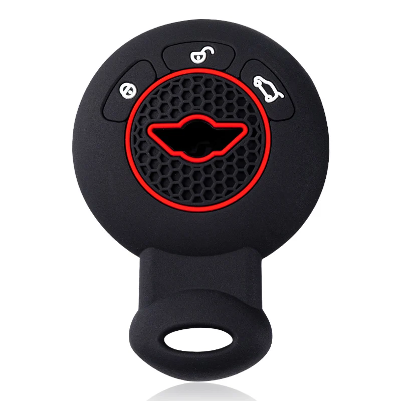 Funda de silicona para llave de coche, carcasa para BMW Mini Cooper R56 R57 R58 Cabrio R60 R61 Clubman Countryman