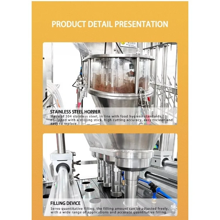 Automatic Nespresso Capsule Coffee Powder Filling and Sealing Machine with Sachet Packing Machine