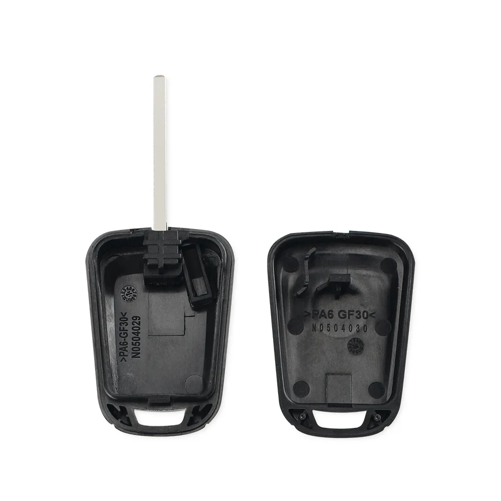 KEYYOU 1PCS Transponder Car Key Shell Case For Chevrolet AVEO For Opel Camaro Cruze Equinox Impala Malibu Sonic Uncut Blade
