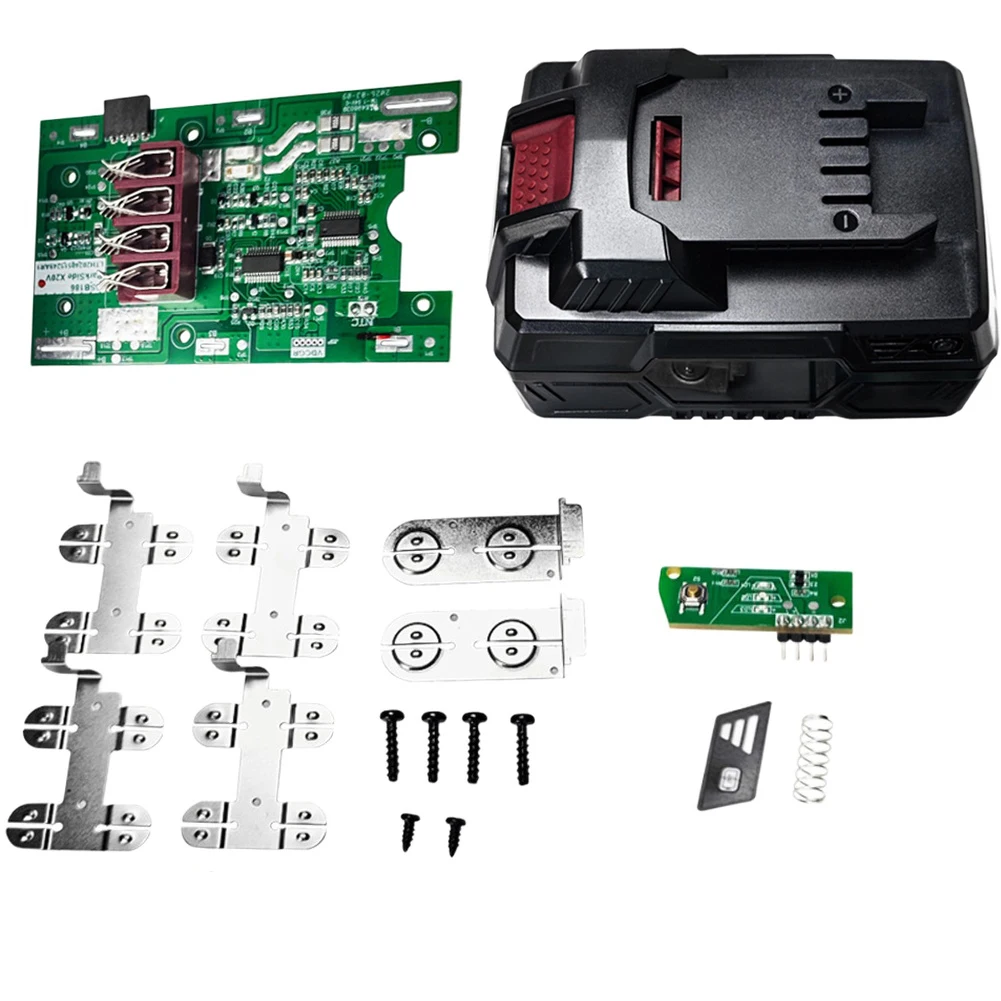 For Battery Case Kit With PCB Protection Board For 10 Cells, Overload Protection Battery Housing For DIY Projects 6
