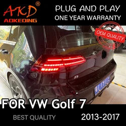 Tail Light For VW Golf 7 2013-2017 MK7 автомобильные товары Rear Lamp LED Lights Car Accessories Golf 7.5 Taillights