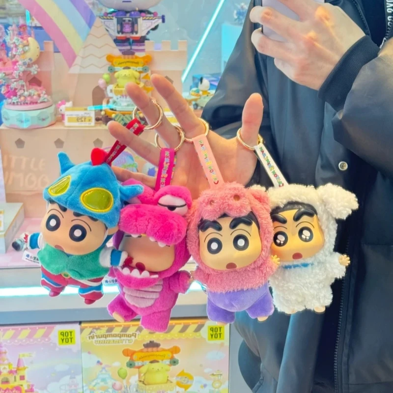 

New Arrival Crayon Shin-Chan Costume Party Series Vinyl Blind Box Mysterious Box Figurines Bag Pendants Birthday Toys Gifts