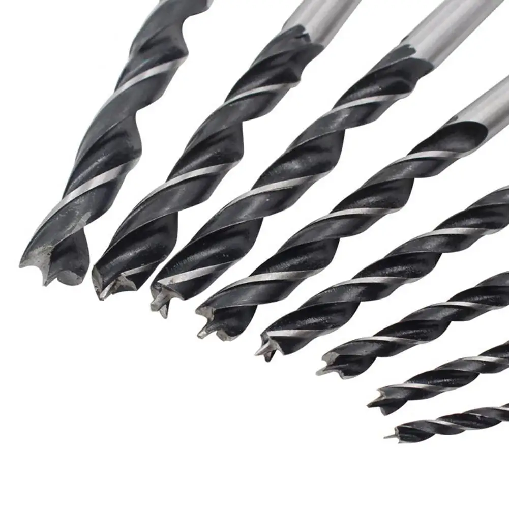 

10pcs 3-12mm Wood Drill Bit Set High Strength Drill Bit With Center Point Spiral Drill Bit For Wood Metal Hole Cutter Power Tool