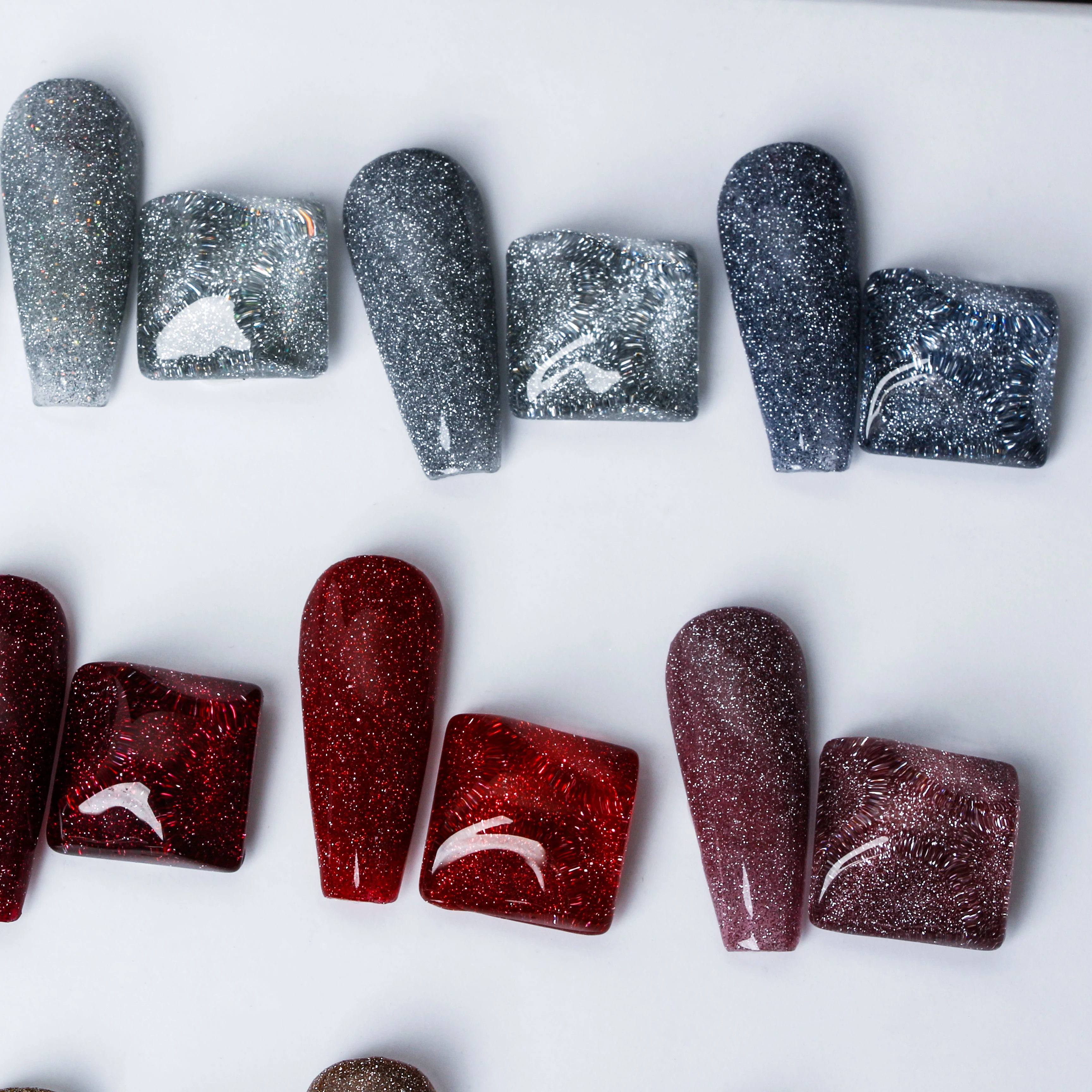 Hot Sales  Poly Glitter Polish Art Nail Gel LED Lamp Source Fashionable Features 1kg Rhinestone Top Nail Kit Suppliers