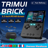 TRIMUI BRICK Retro Handheld Game Consoles 3.2'' IPS Screen Linux System Portable Video Player Open Source Free Keycap Men Gifts